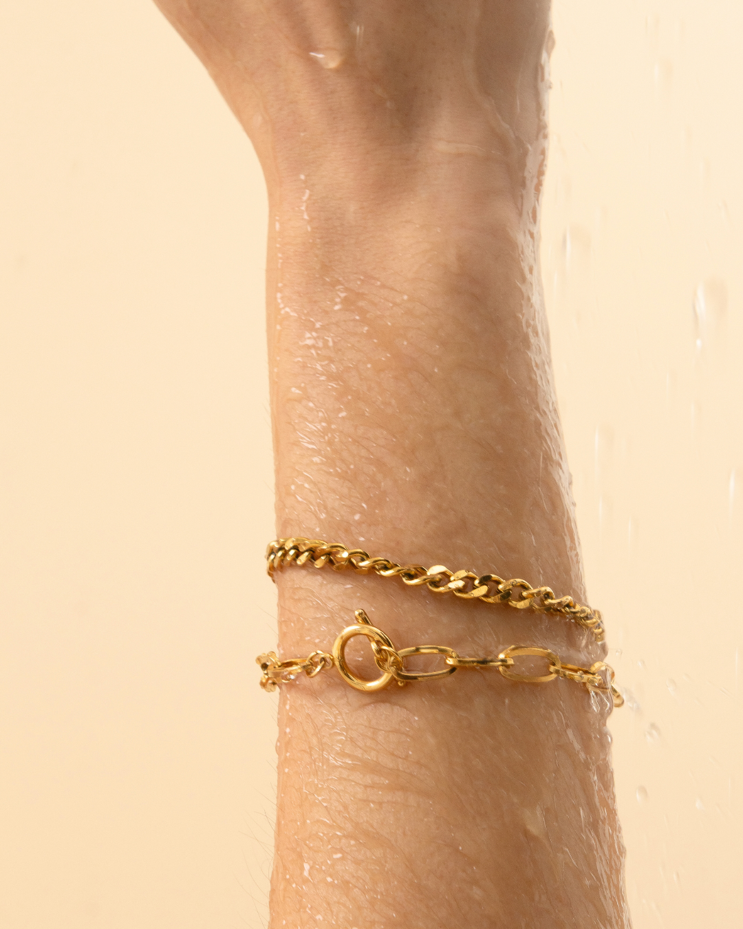 Pulseira Elos Ovais Banhada a Ouro 18k