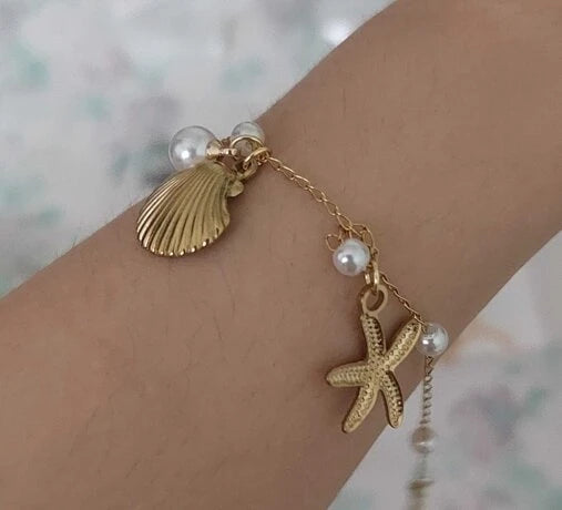 Pulseira Maresia Banhada a Ouro 18k