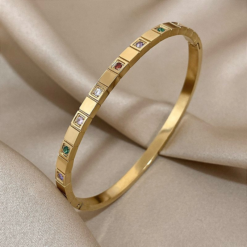 Bracelete Primavera Banhado a Ouro 18k