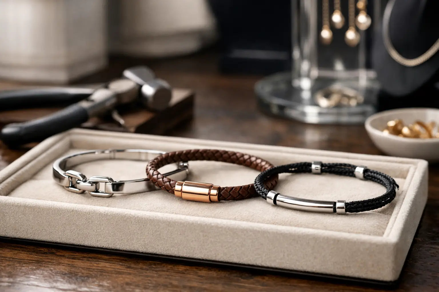 Guia de pulseiras femininas resistentes