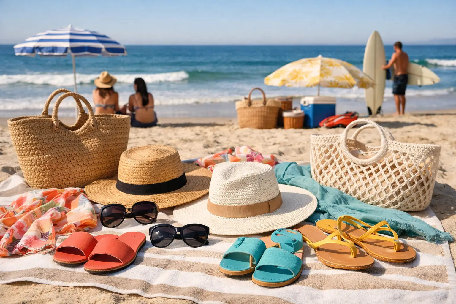 12 exemplos de acessórios para praia com estilo