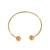 Bracelete Esferas Banhado a Ouro 18k