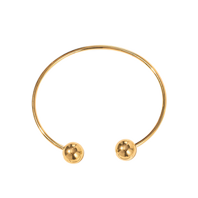 Bracelete Esferas Banhado a Ouro 18k