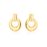 Brinco Hailey Banhado a Ouro 18k