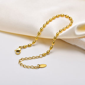Pulseira Bolinhas Banhada a Ouro 18k