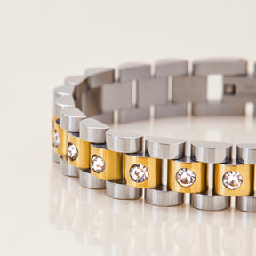 Pulseira Ibiza Dois Banhos com Zircônias