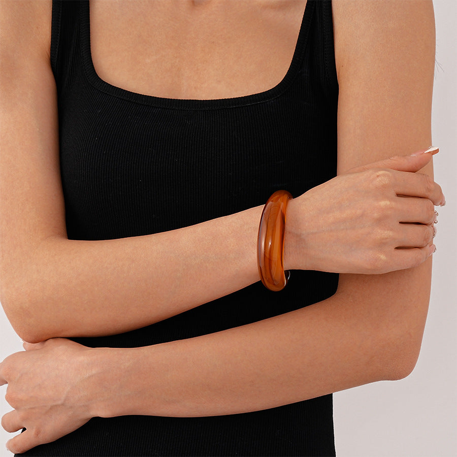 Bracelete Resina Colorido