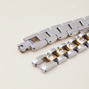 Pulseira Ibiza Dois Banhos com Zircônias