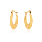 Brinco Argola Ananda Banhado a Ouro 18k