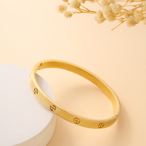 Bracelete Inspiração Banhado a Ouro 18k