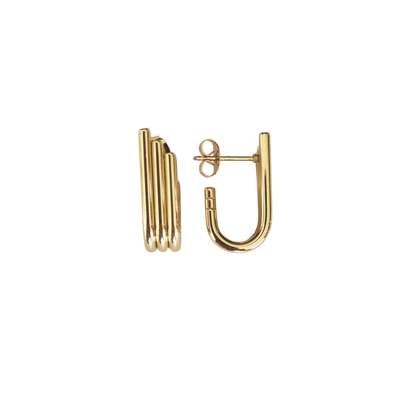 Brinco Torres Banhado a Ouro 18k