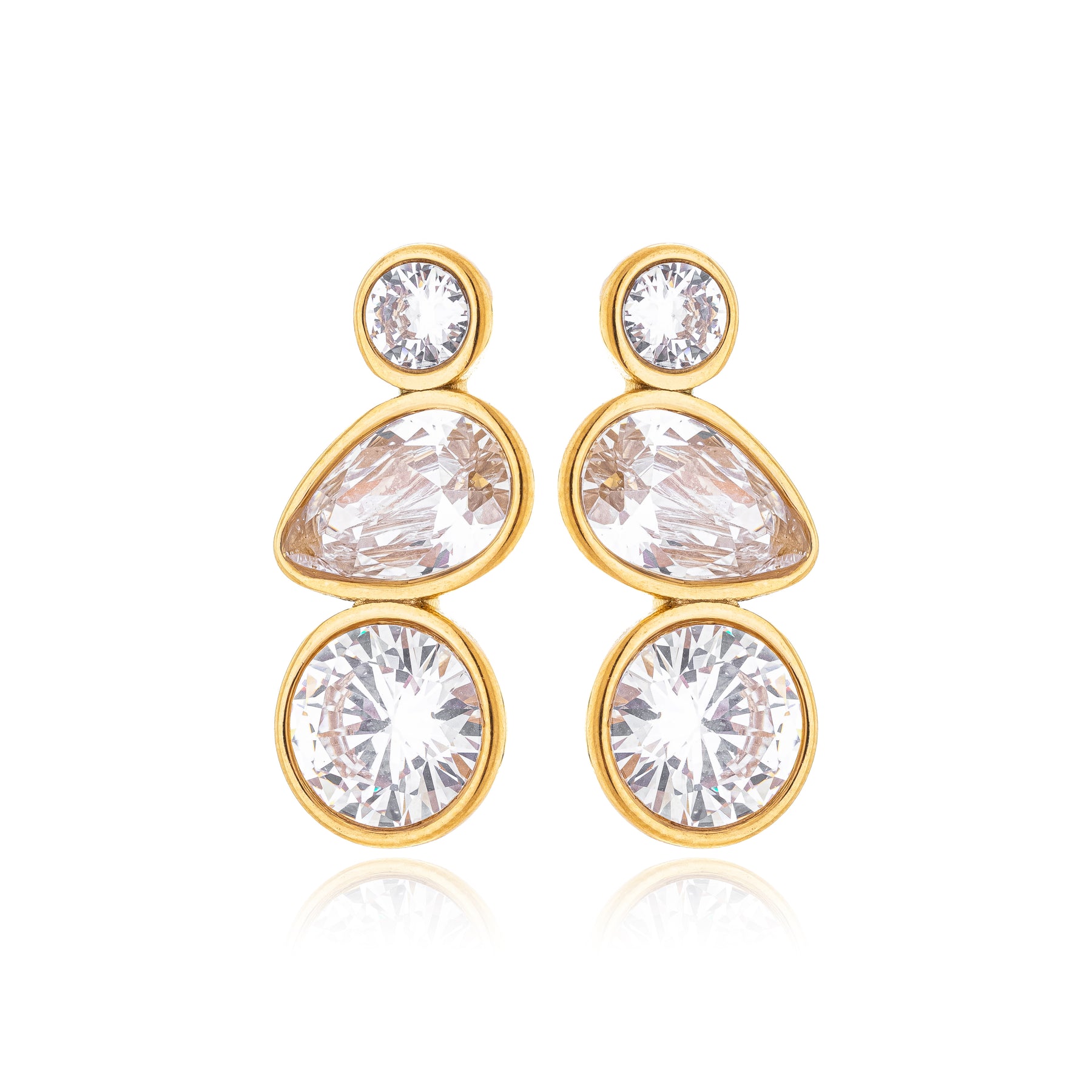 Brinco Celebrar Banhado a Ouro 18k