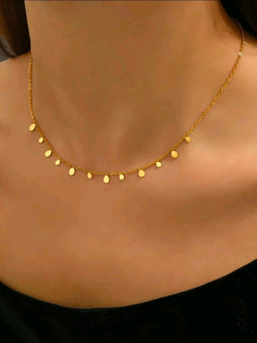 Colar Confetes Banhado a Ouro 18k