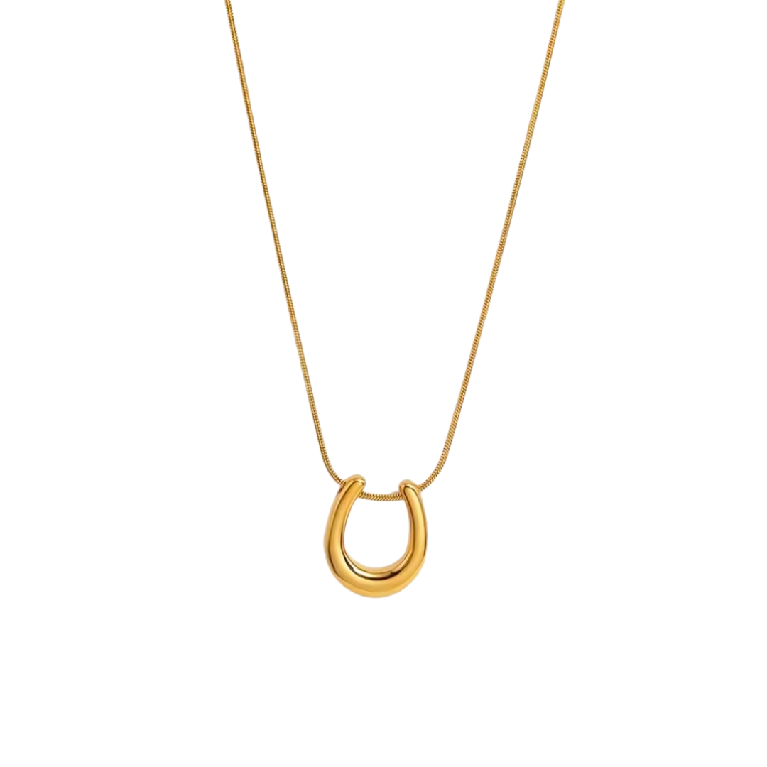 Colar Boa Sorte Banhado a Ouro 18k