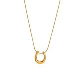 Colar Boa Sorte Banhado a Ouro 18k