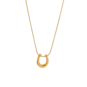 Colar Boa Sorte Banhado a Ouro 18k