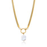 Colar Praia de Itacaré Banhado a Ouro 18k