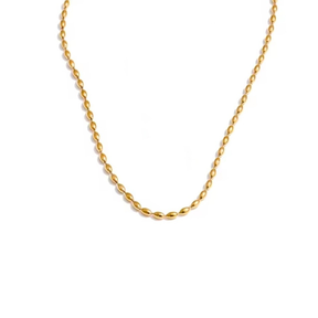 Colar Bolinhas Banhado a Ouro 18k