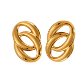 Brinco Elegance Banhado a Ouro 18k