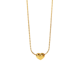 Colar Mini Coração Banhado a Ouro 18k