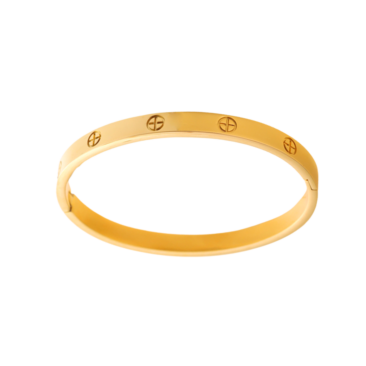 Bracelete Inspiração Banhado a Ouro 18k