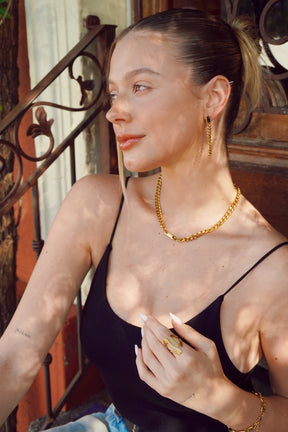 Anel Dali Banhado a Ouro 18k