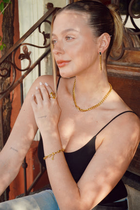 Anel Dali Banhado a Ouro 18k