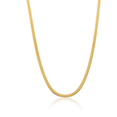 Colar Fita Banhado a Ouro 18k