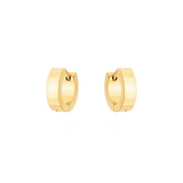 Brinco Argolinha Minimalista Banhado a Ouro 18k