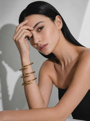 Bracelete Prego Celebrar Banhado a Ouro 18k