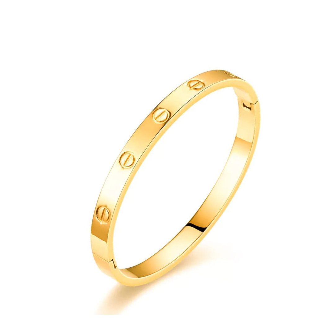 Bracelete Inspiração Banhado a Ouro 18k