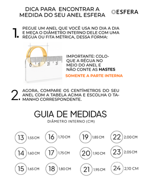 Anel Triplo Essence Cravejado Banhado a Ouro 18k